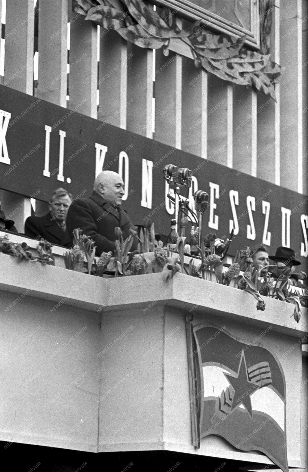 Belpolitika - Belpolitika - Az MDP kongresszusi nagygyűlése