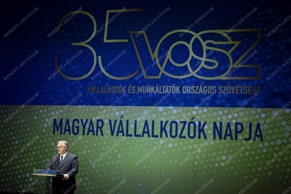 Magyar vállalkozók napja - A VOSZ rendezvénye Budapesten