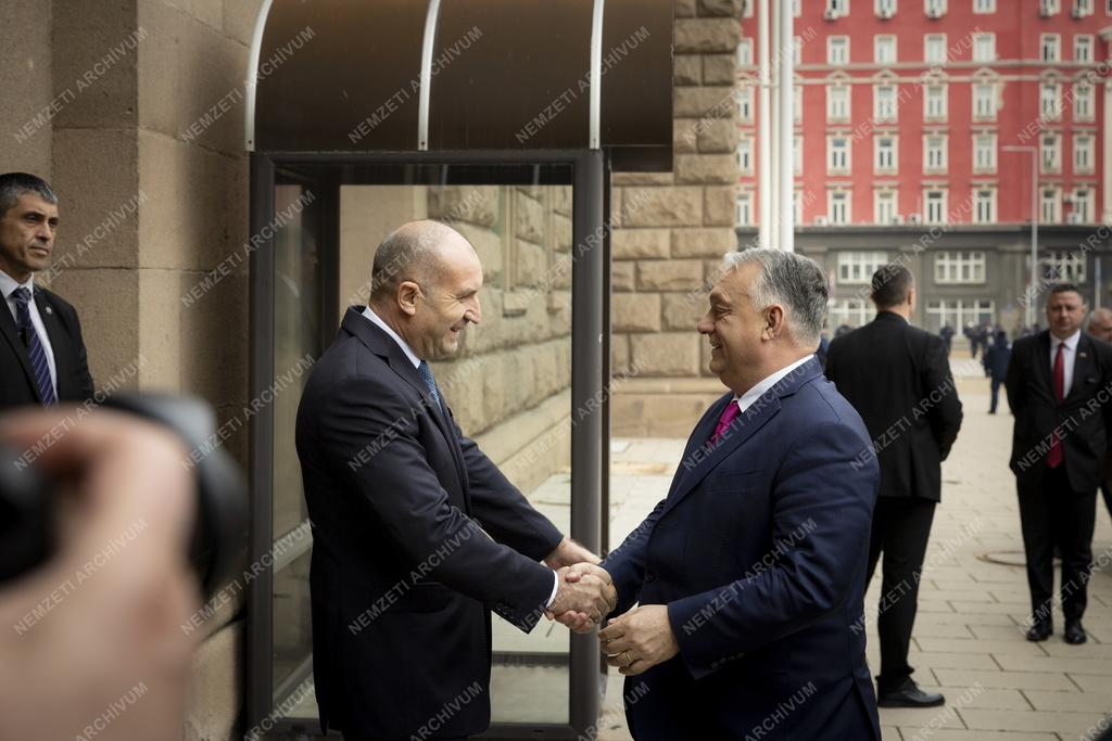 Orbán Viktor Szófiában 