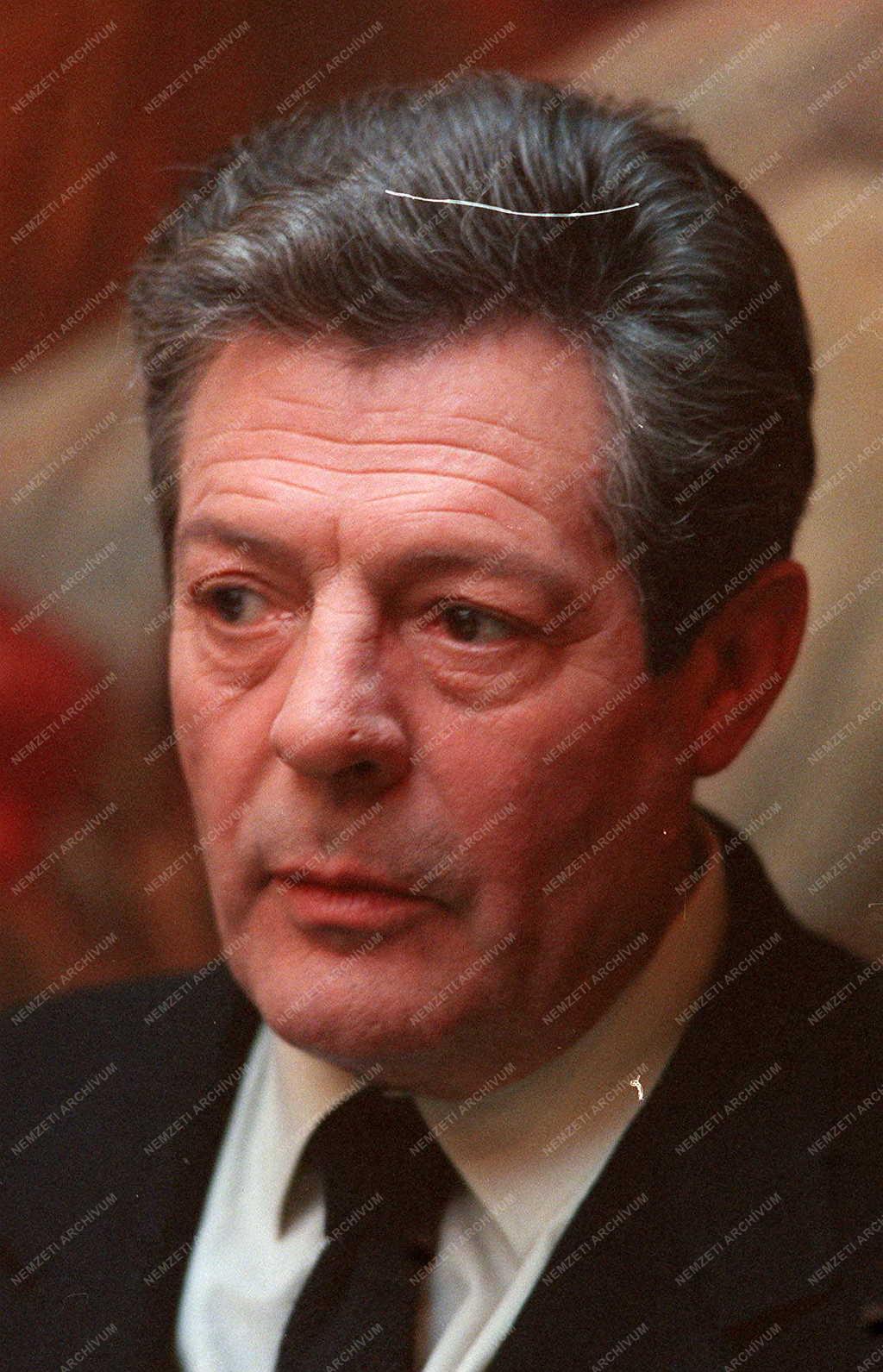 Filmművészet - Marcello Mastroianni Budapesten forgat