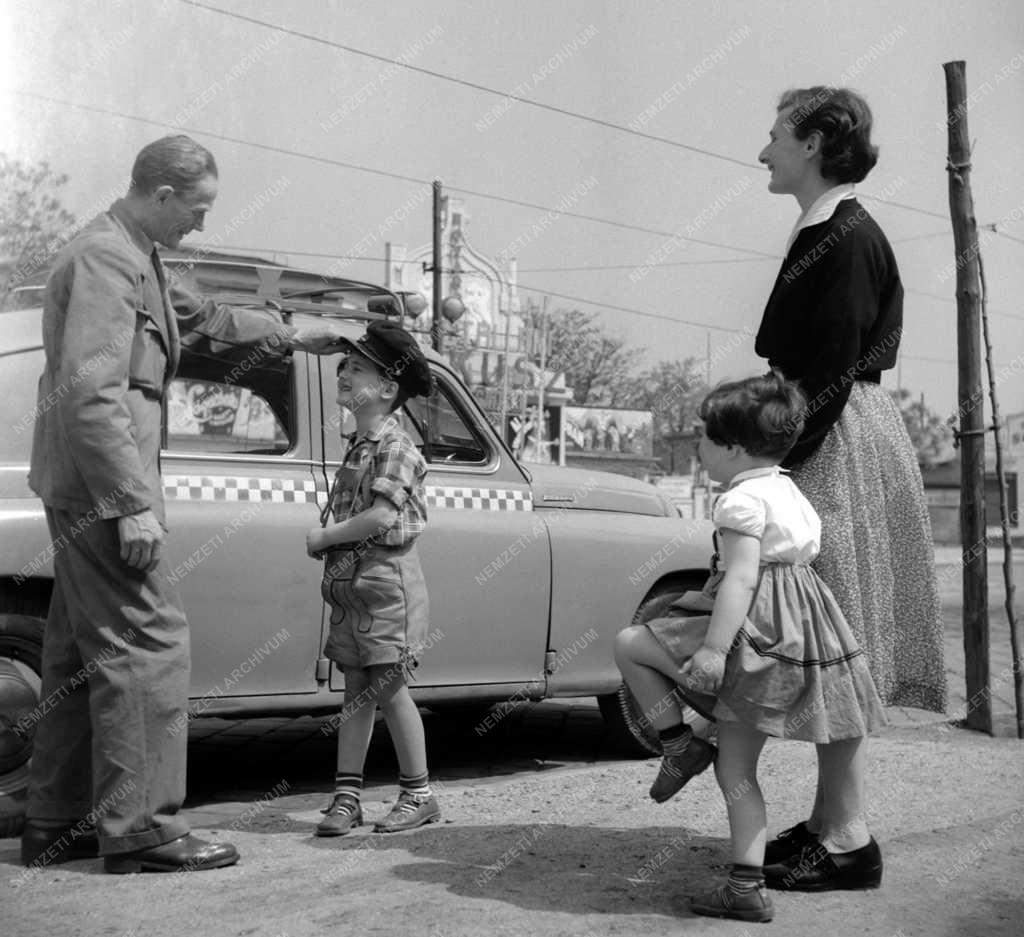 Osztrák gyerekek Budapesten