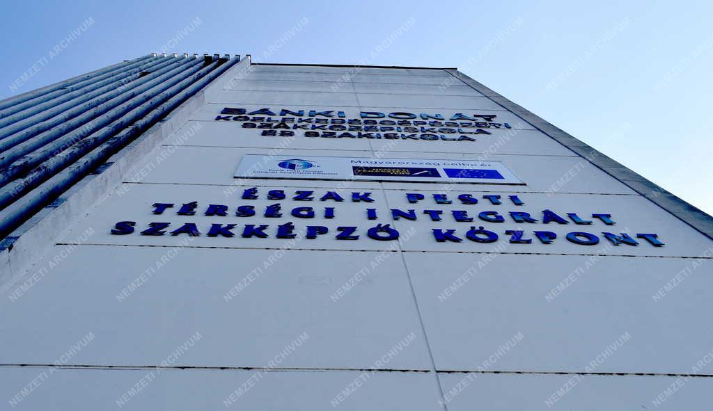 Városkép - Budapest -  Bánki Donát Szakiskola