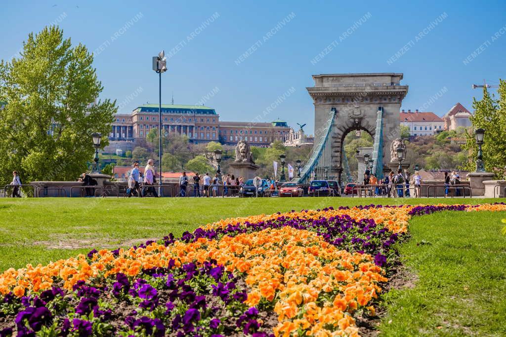 Városkép - Budapest - Széchenyi lánchíd