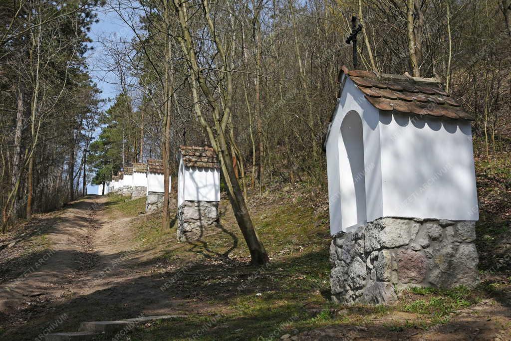 Település - Zebegény - Kálvária