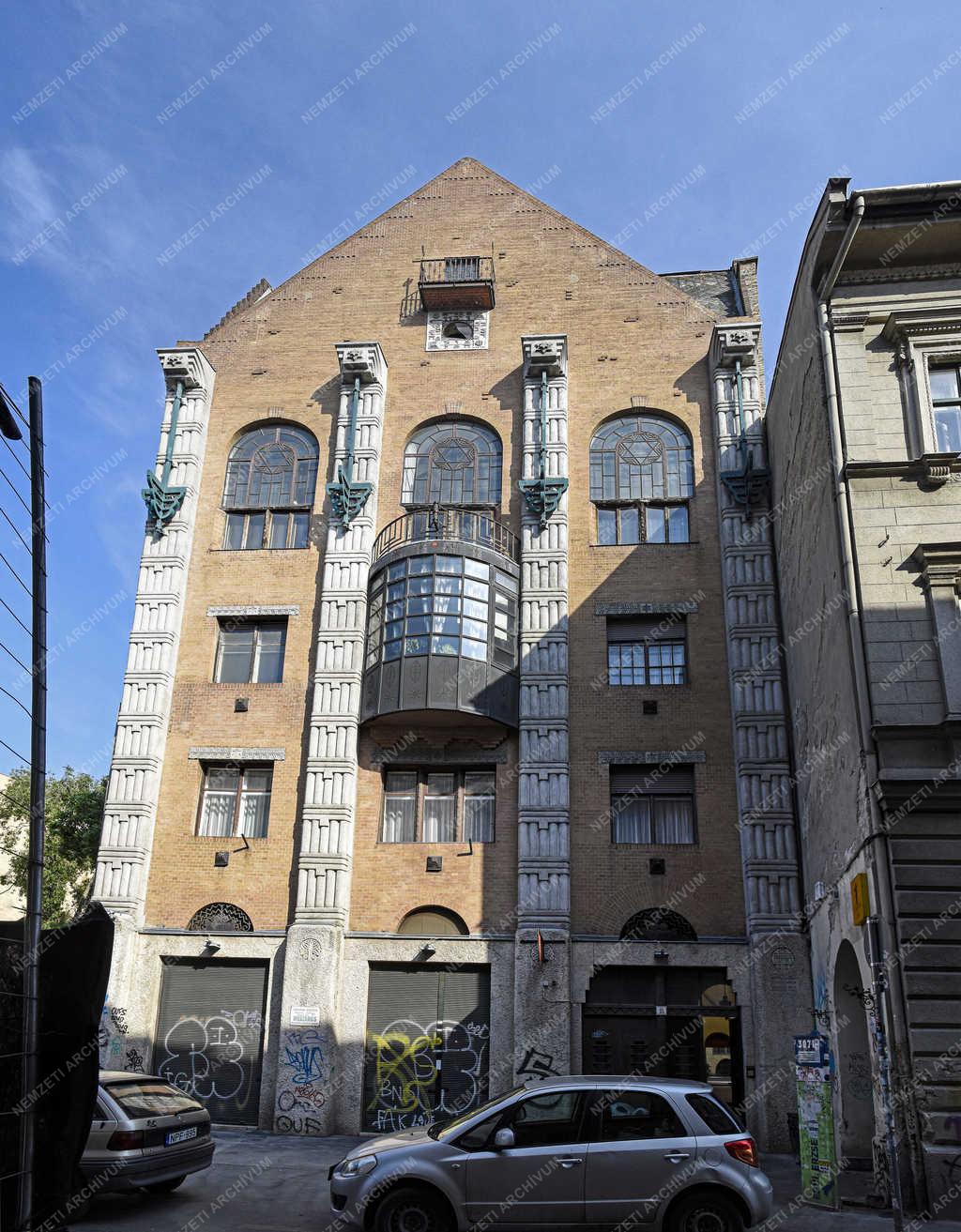 Városkép - Budapest - Orthodox Izraelita Hitközség a Dob utcában