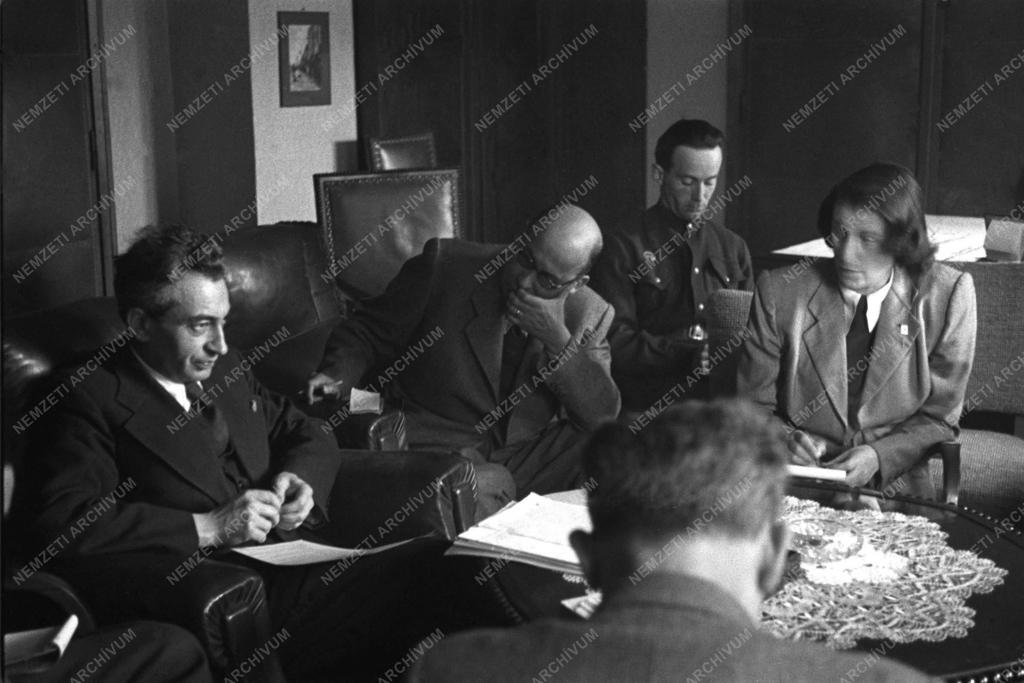 Gerő sajtófogadása