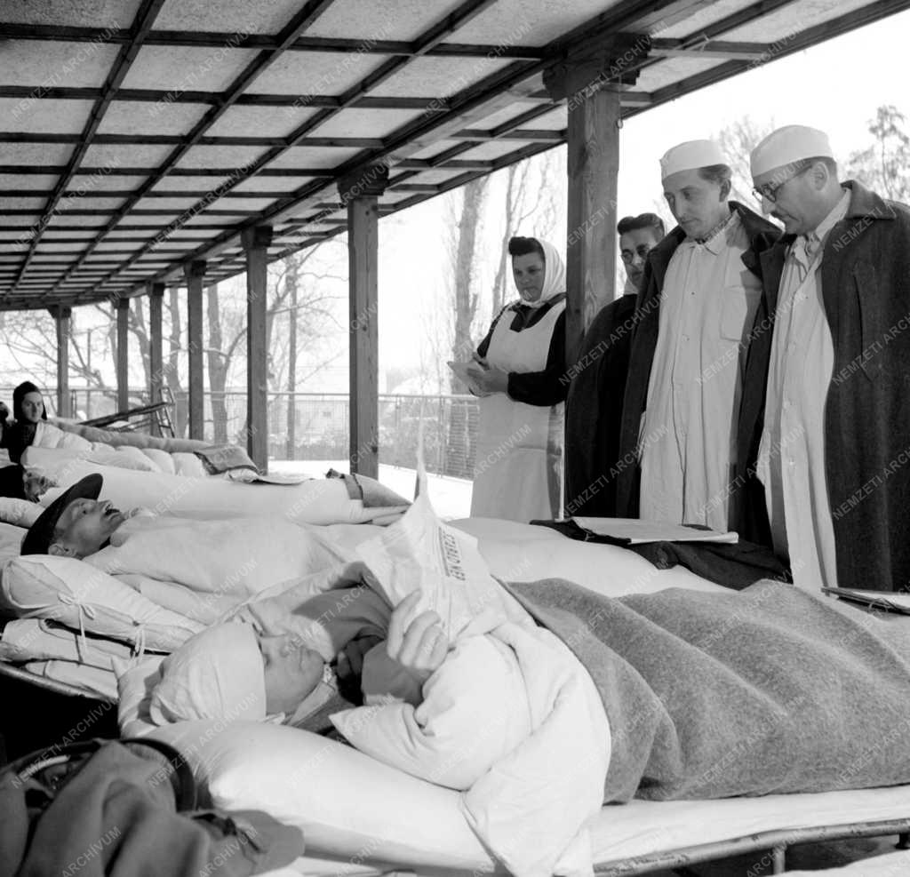 Egészségügy - Tüdőszanatórium - Hegyfalu 