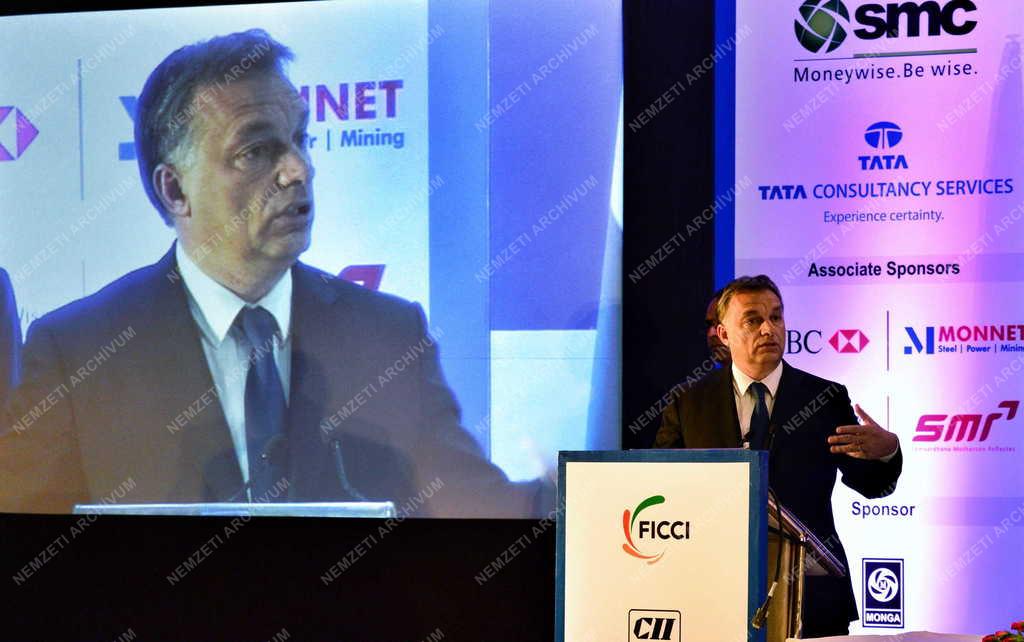 Orbán Viktor Indiában