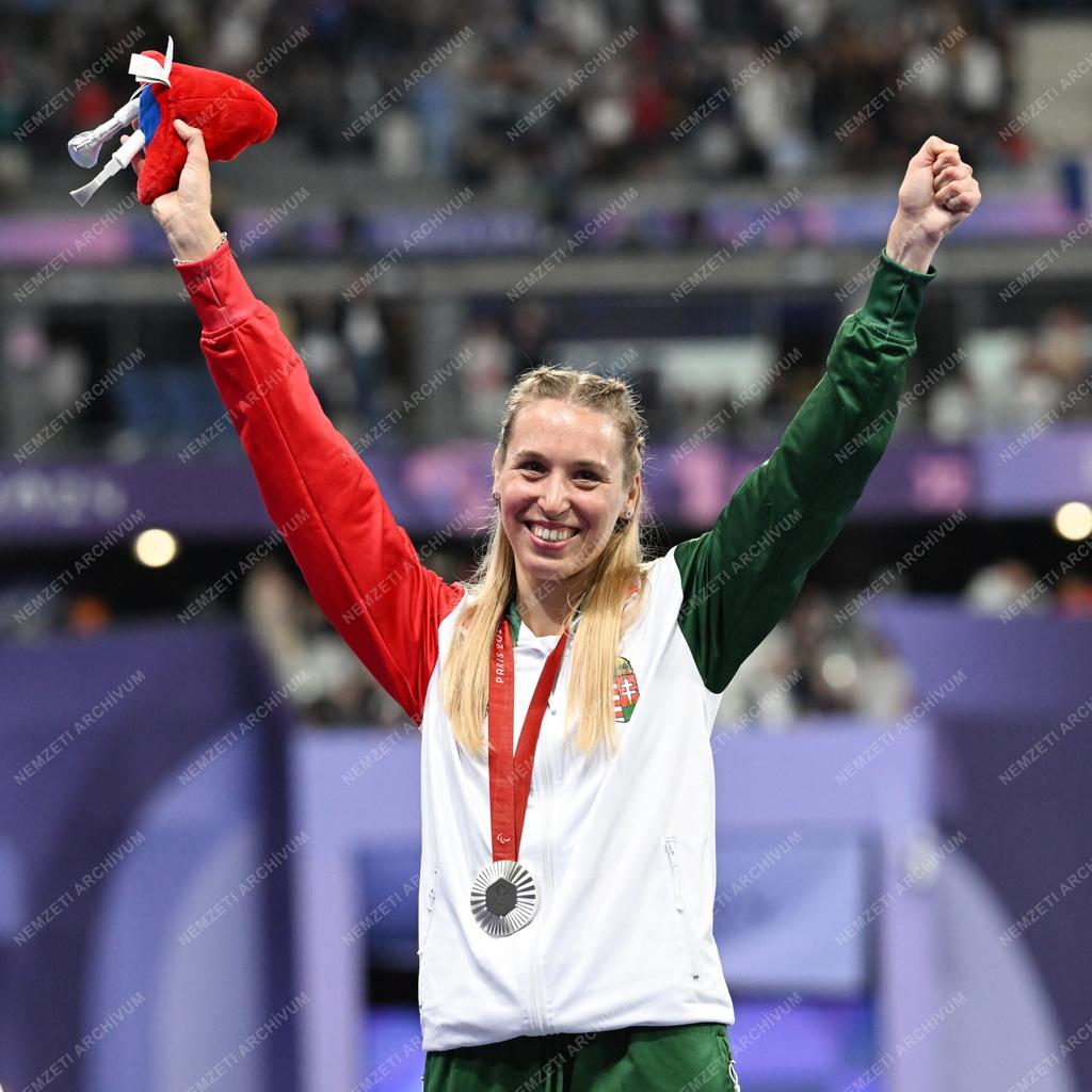 Párizs 2024 - Paralimpia - Ekler Luca ezüstérmes 400 méteren