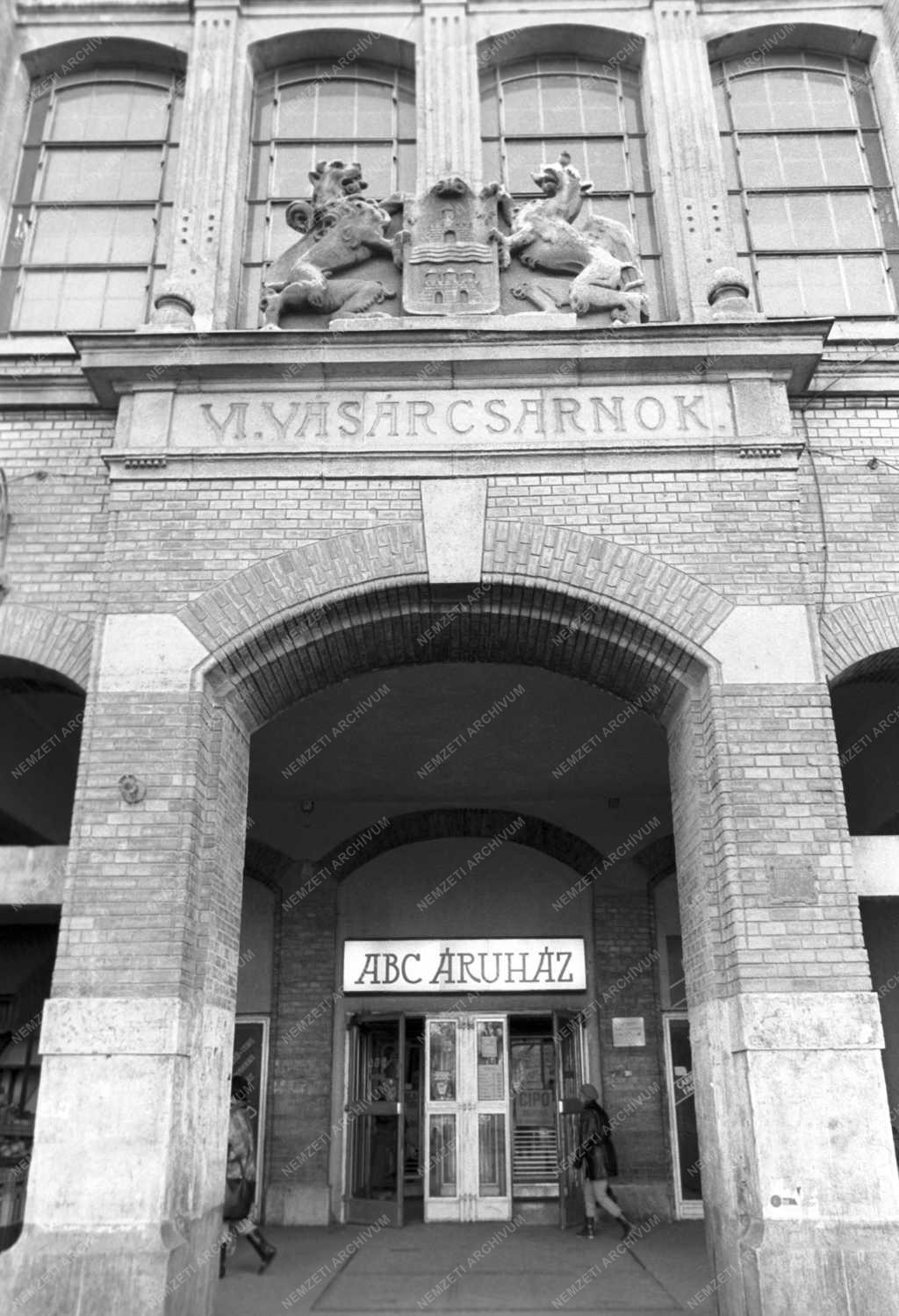 Kereskedelem - Vásárcsarnokok Budapesten