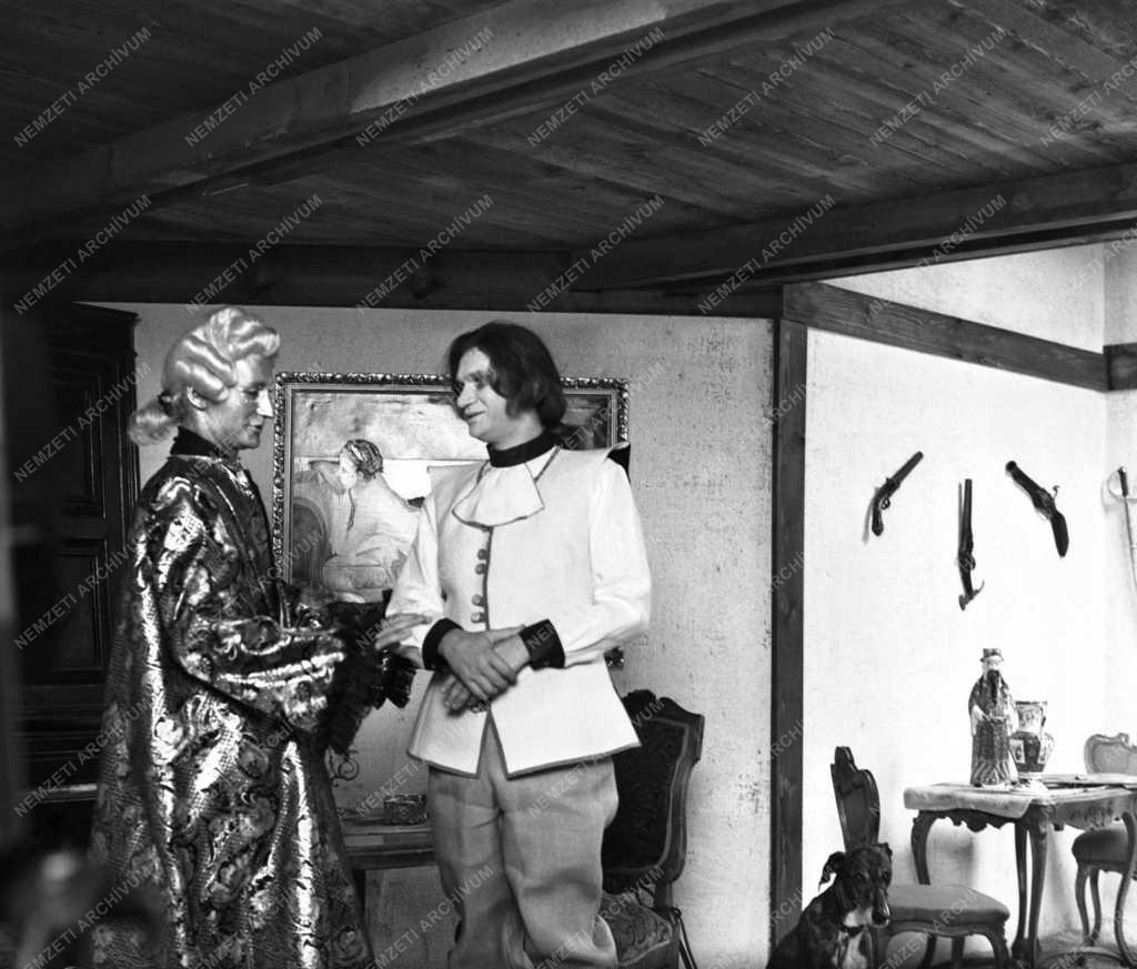 Kultúra - Film - Katonák című tv-film forgatása