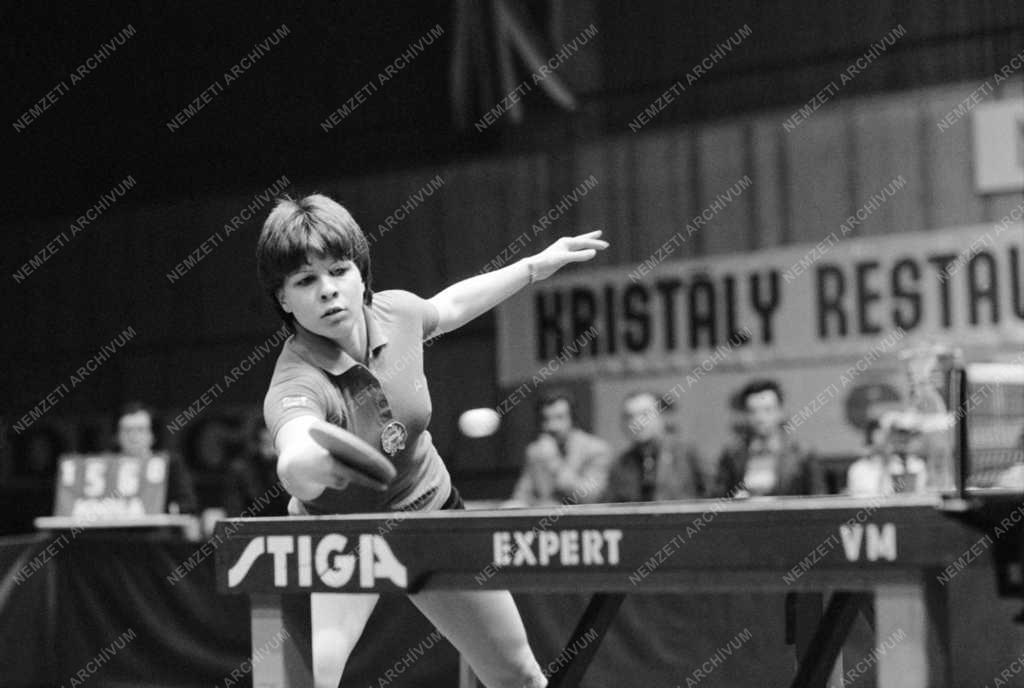 Sport - Magyarország-Anglia asztalitenisz Szuperliga - Szabó Gabriella