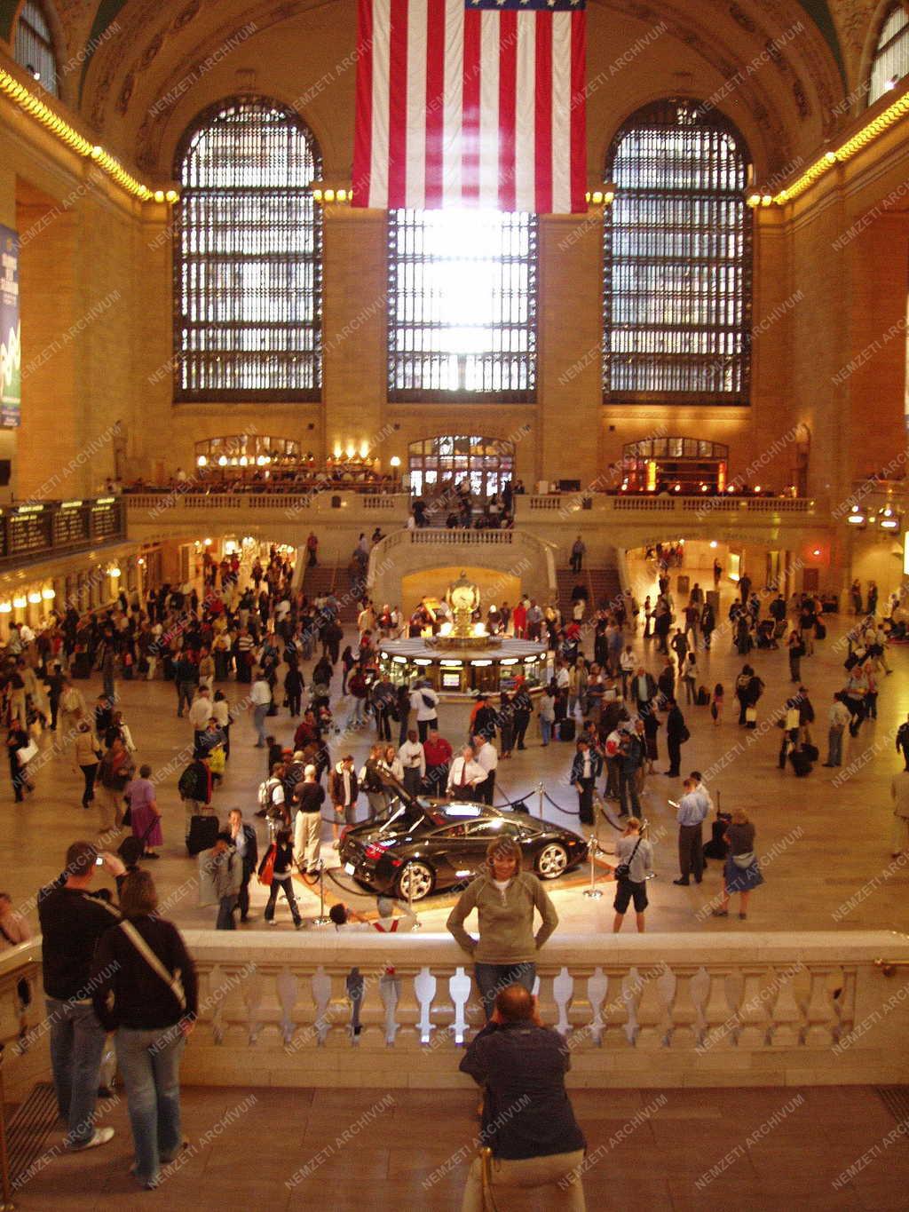 New York - Grand Central Terminal várócsarnoka