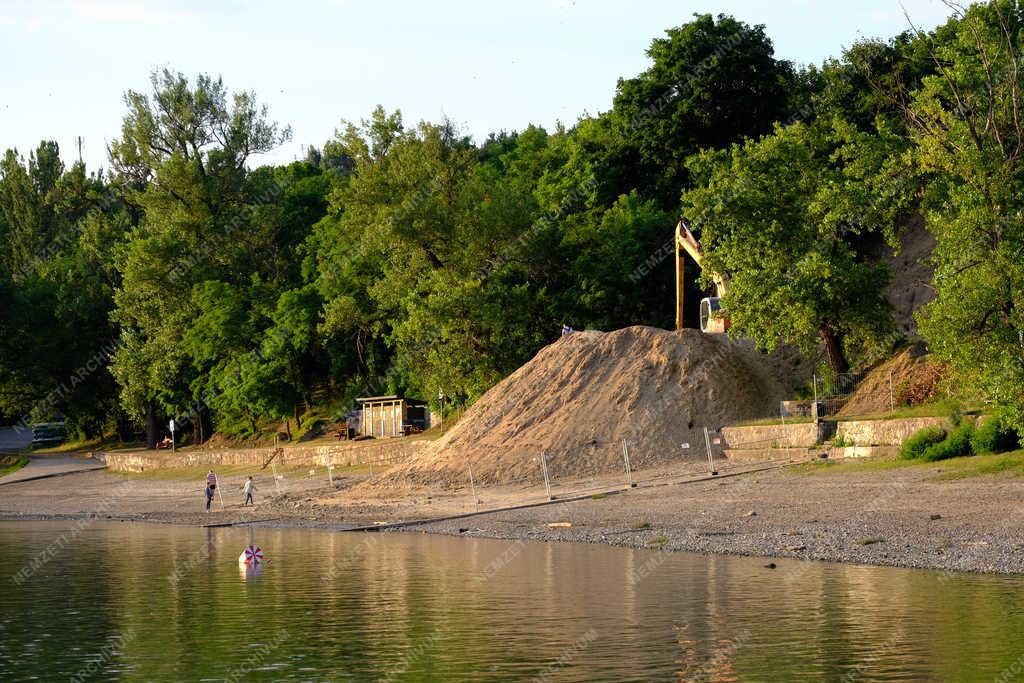 Környezetvédelem - Zebegény - Strandfelújítás