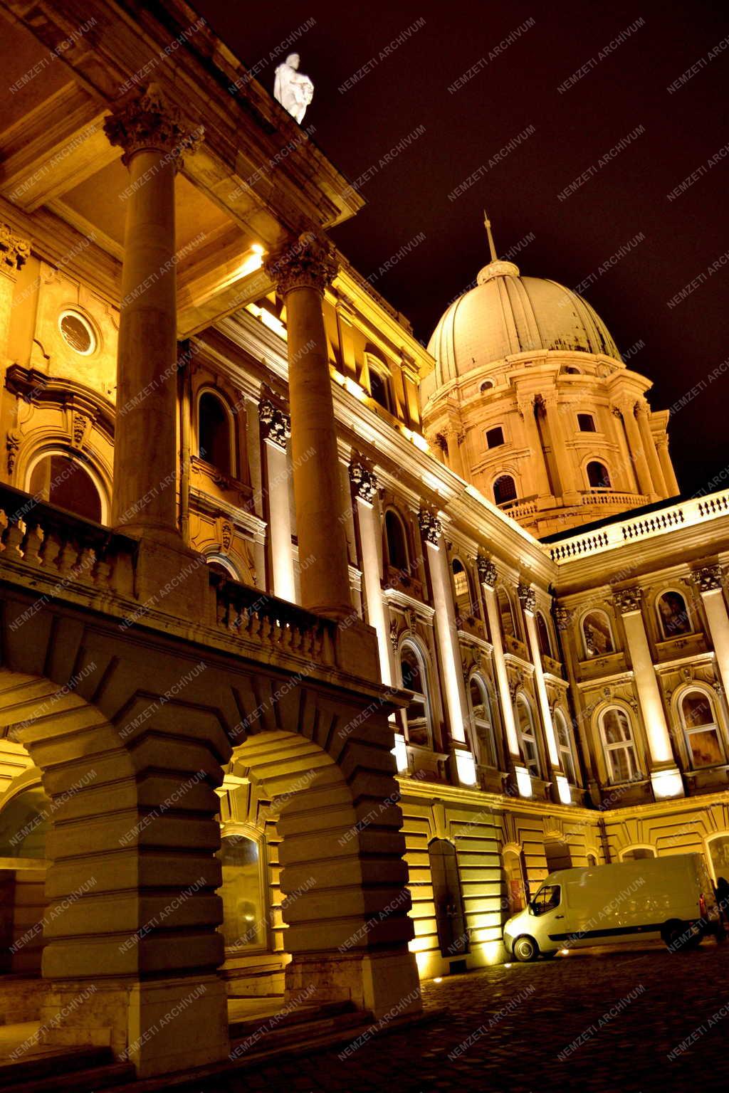 Budapest - Budai Vár - Esti felvétel