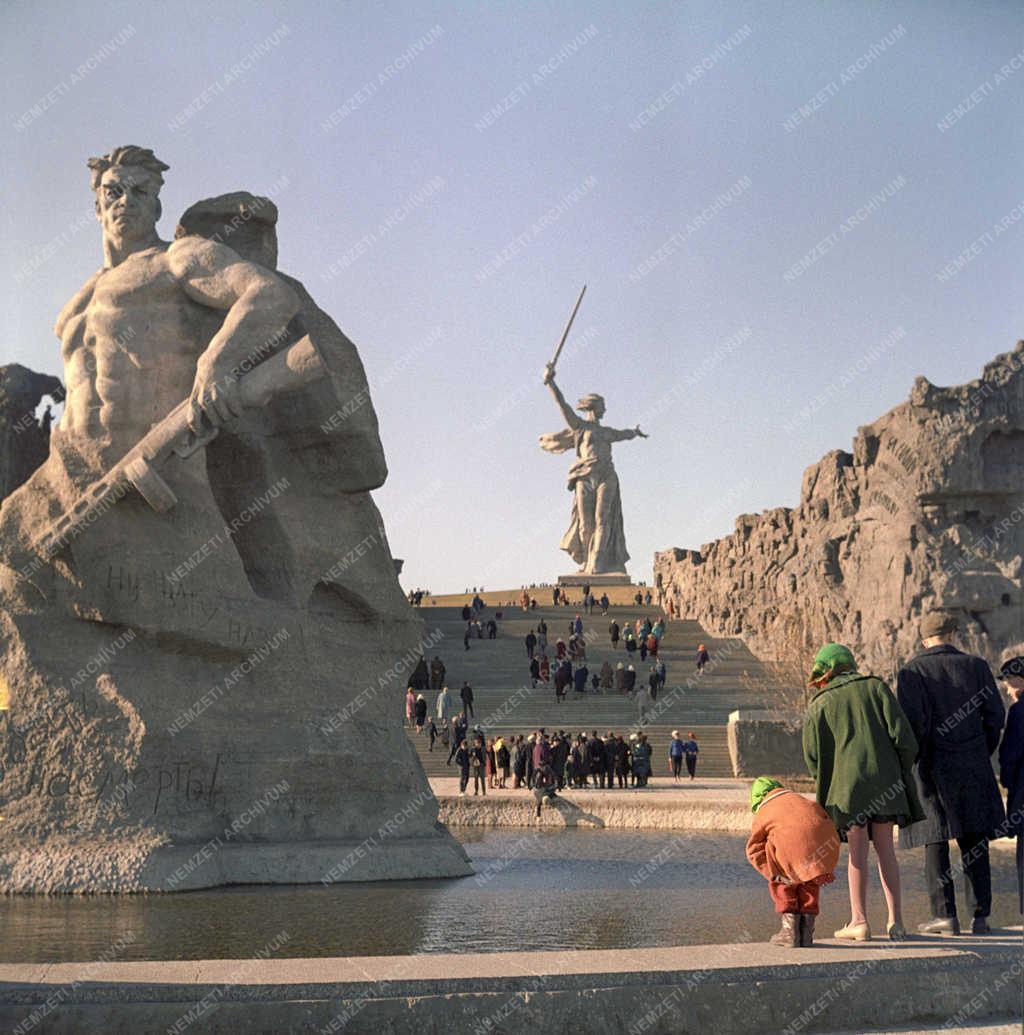 Városkép - Szovjetunió  - Volgográd