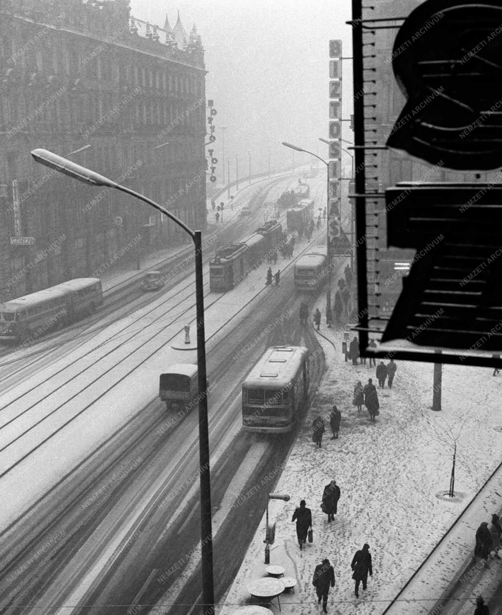 Időjárás - Városkép - Tél a fővárosban