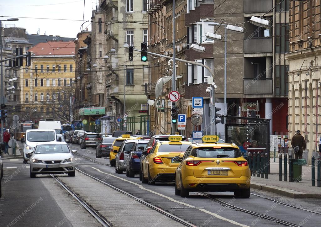 Városkép - Budapest - Népszínház utca