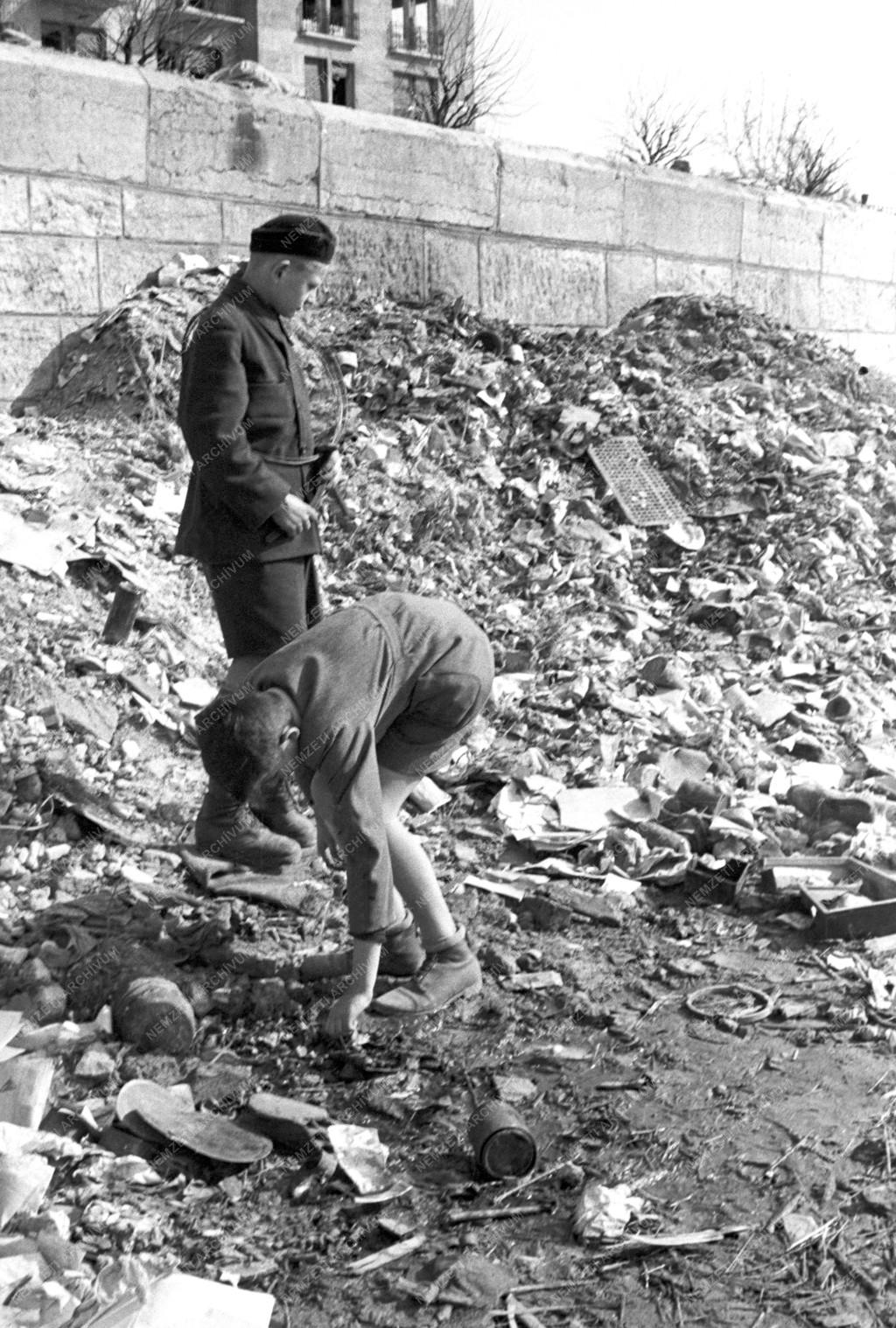 Városkép – Budapest – Háborús károk