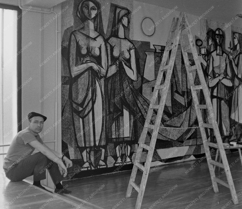 Elismerés - Czinke Ferenc, a SZOT 1965. évi művészeti díjasa