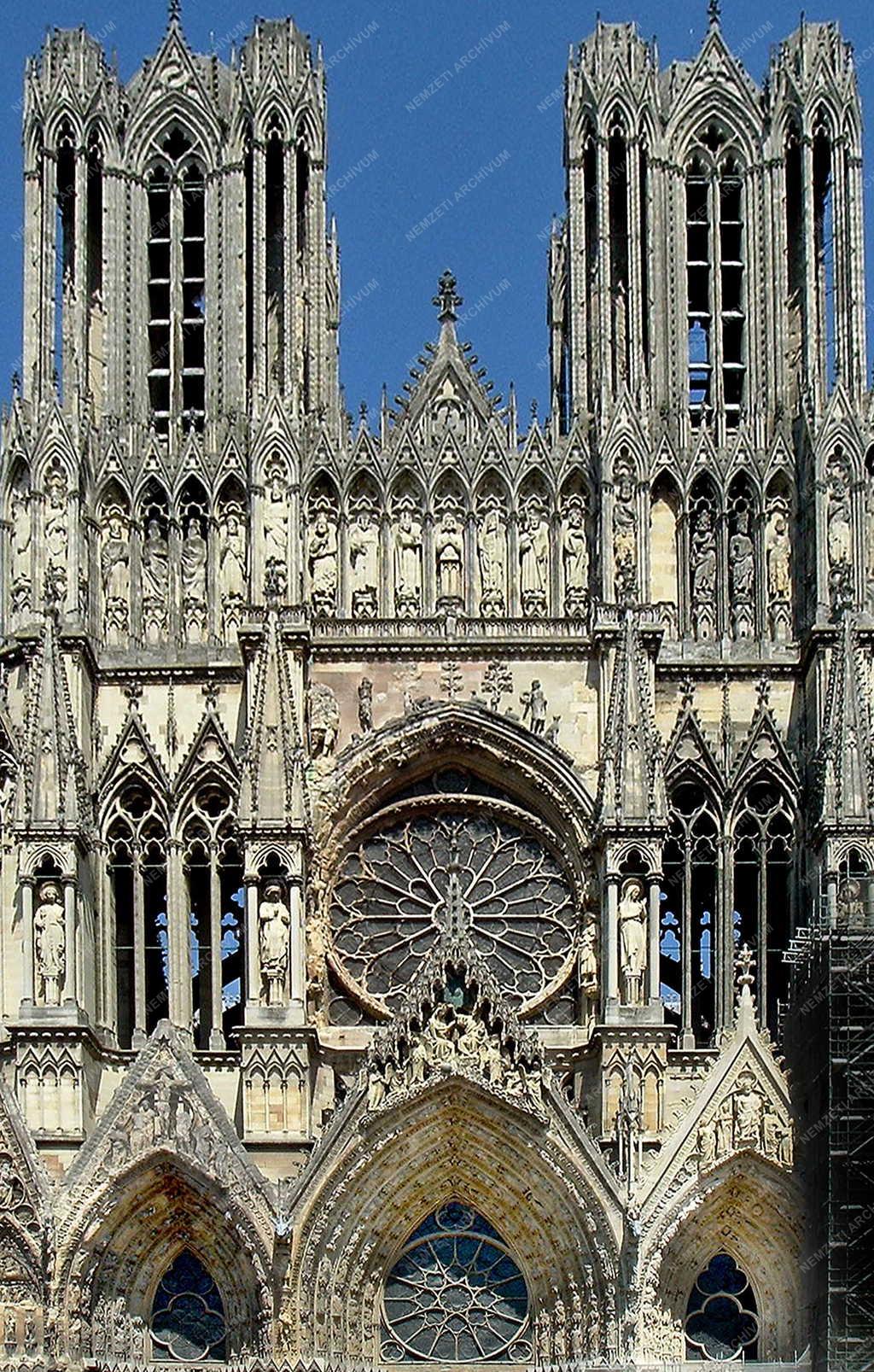 Reims - Építészet - Katedrális