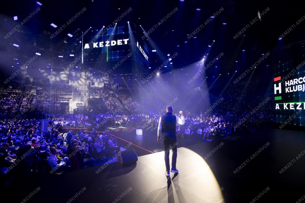 A Harcosok klubja - A kezdet elnevezésű rendezvény Budapesten