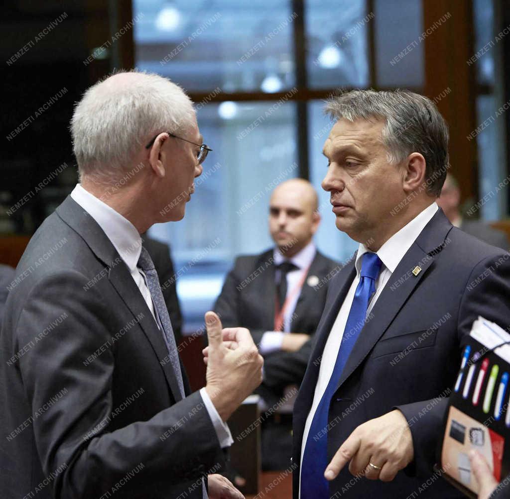 EU-csúcs Brüsszelben