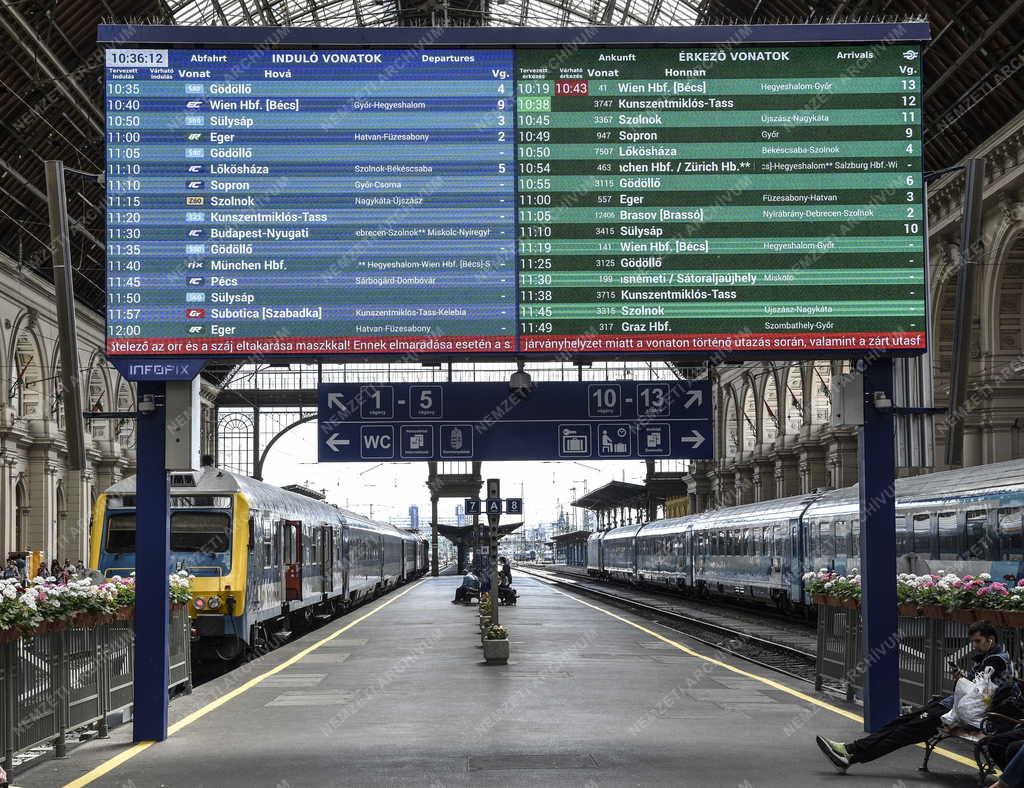 Közlekedés - Budapest - Keleti pályaudvar