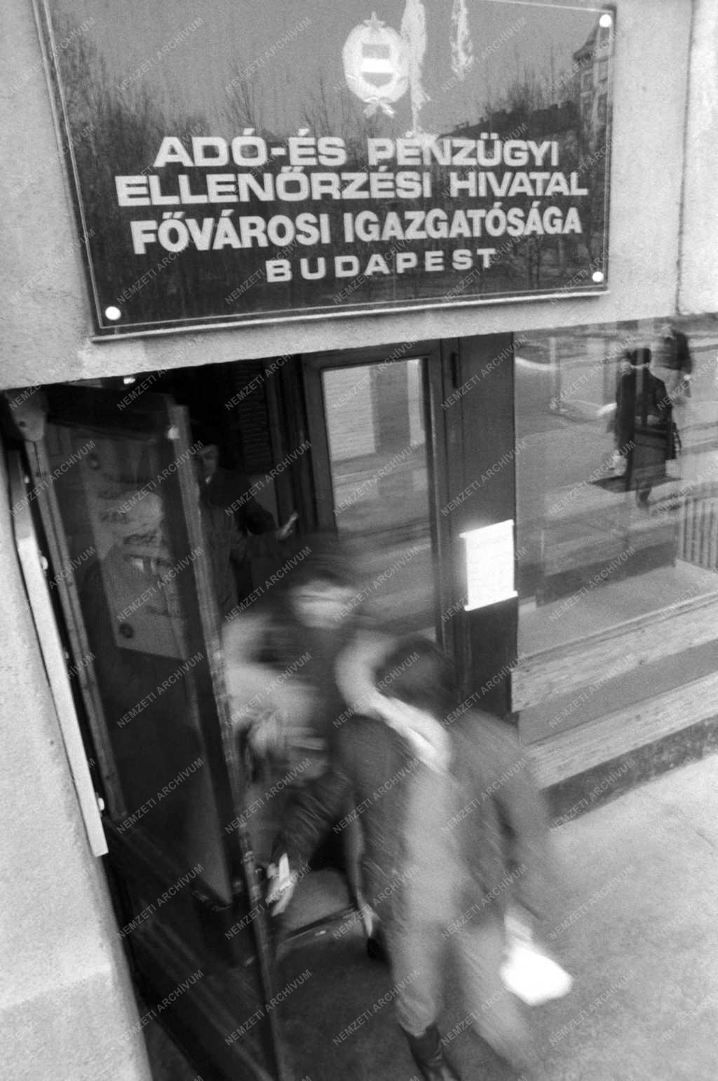 Intézményrendszer - Adó- és Pénzügyi Ellenőrzési Hivatal