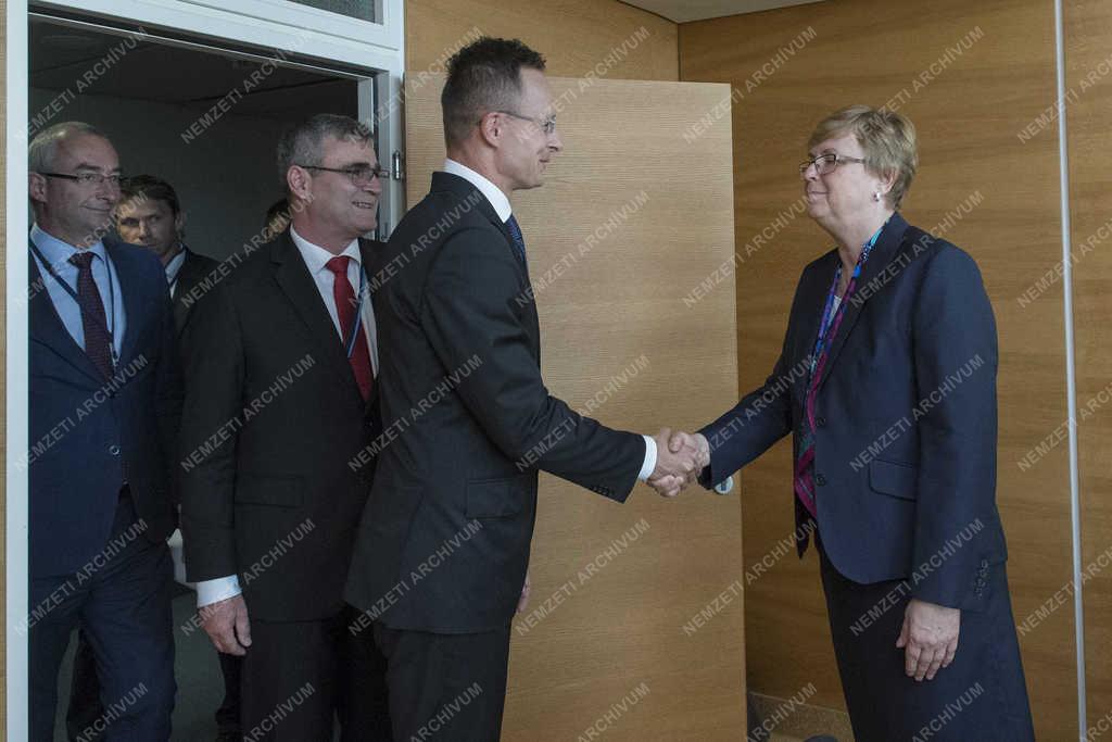 Szijjártó Péter a Nemzetközi Atomenergia-ügynökség 63. közgyűlésén Bécsben