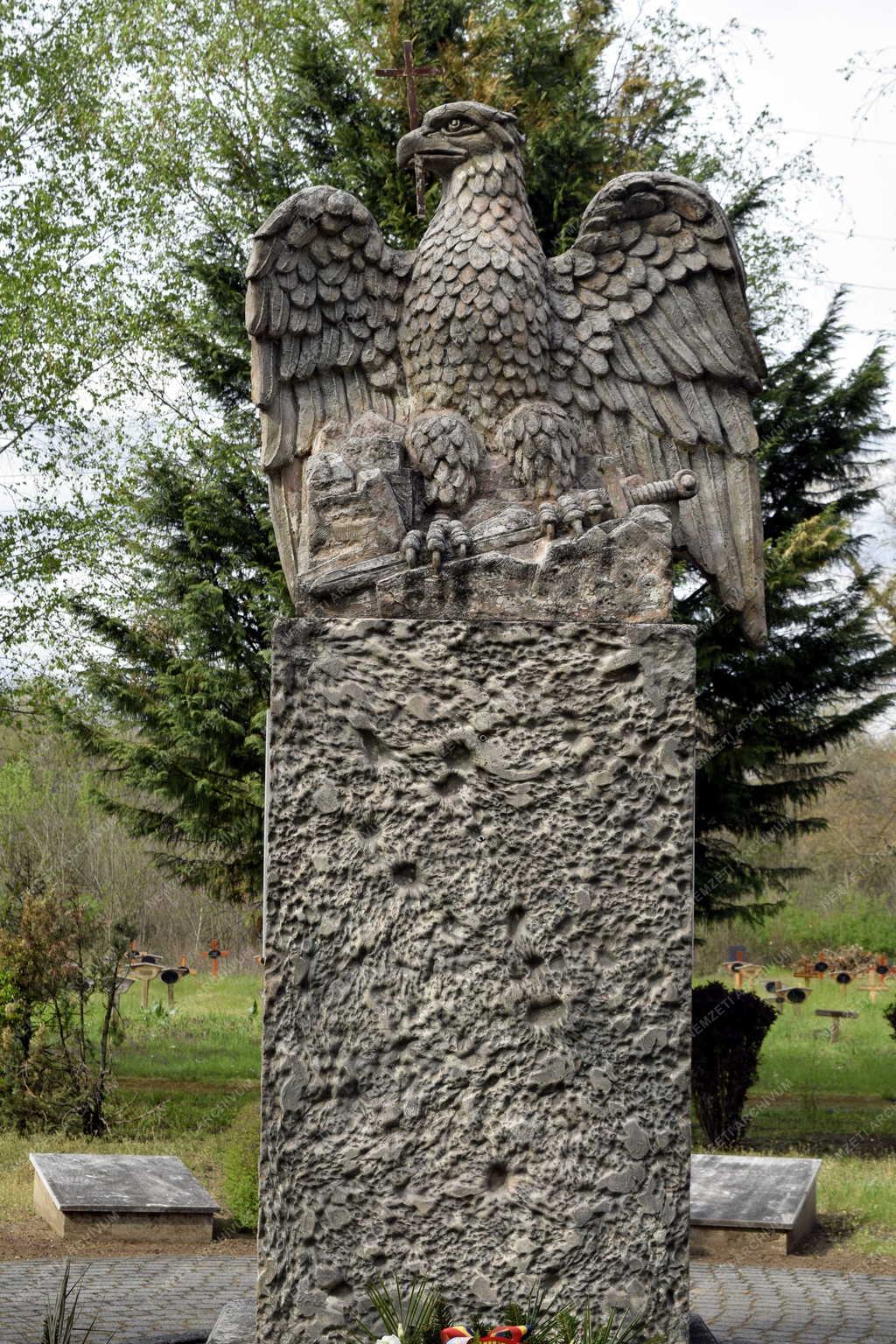 Emlékezés - Budapesti Új Köztemető - Román katonai parcella