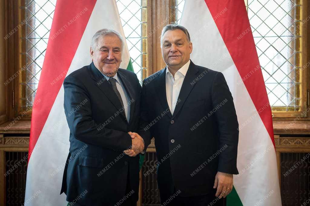 Vizes vb 2017 - Orbán Viktor a Nemzetközi Úszó Szövetség ügyvezető igazgatójával tárgyalt