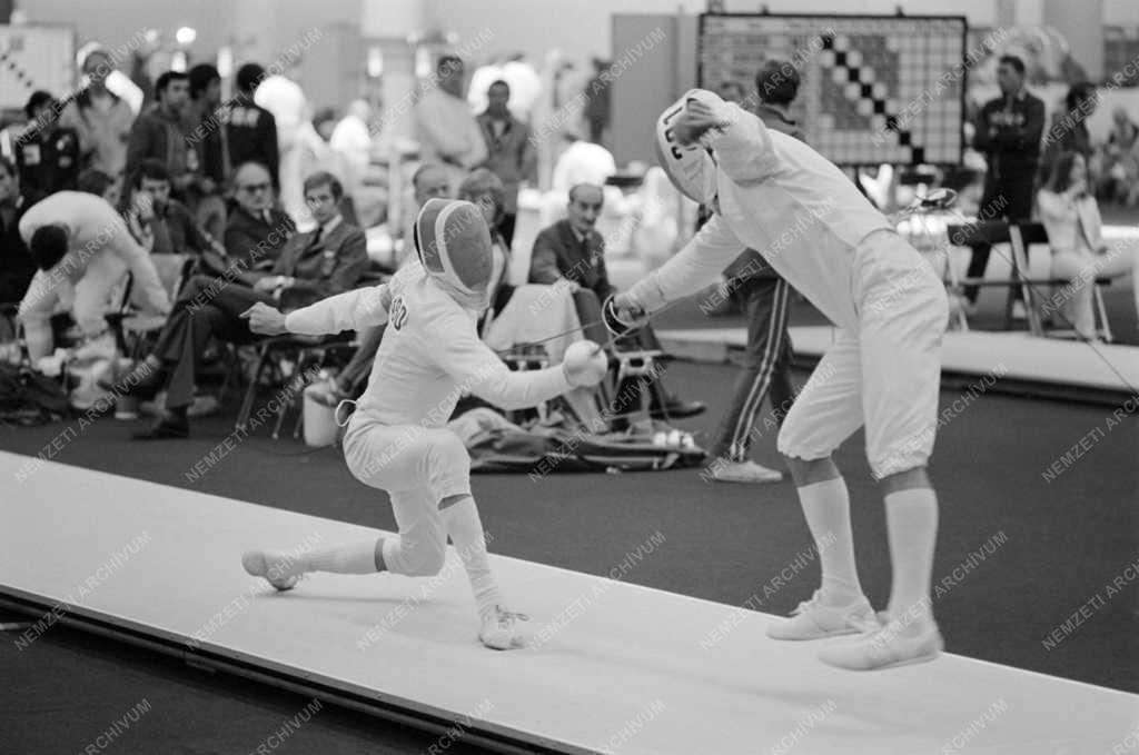 Sport – Müncheni olimpiai – Vívás – Párbajtőr