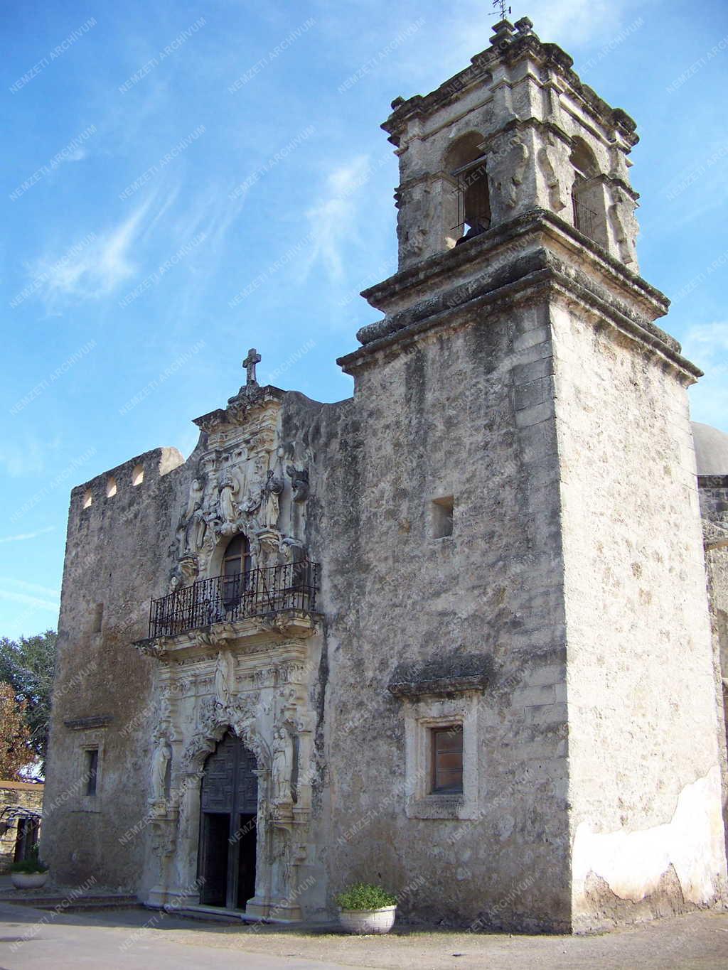 Táj, város - Mission San José - San Antonio
