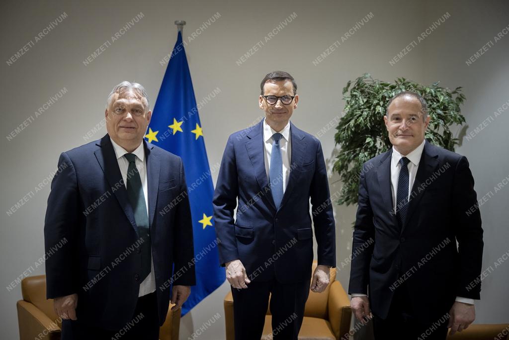 Orbán Viktor Brüsszelben