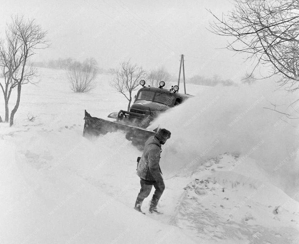 Időjárás - Havazás a Dunántúlon 