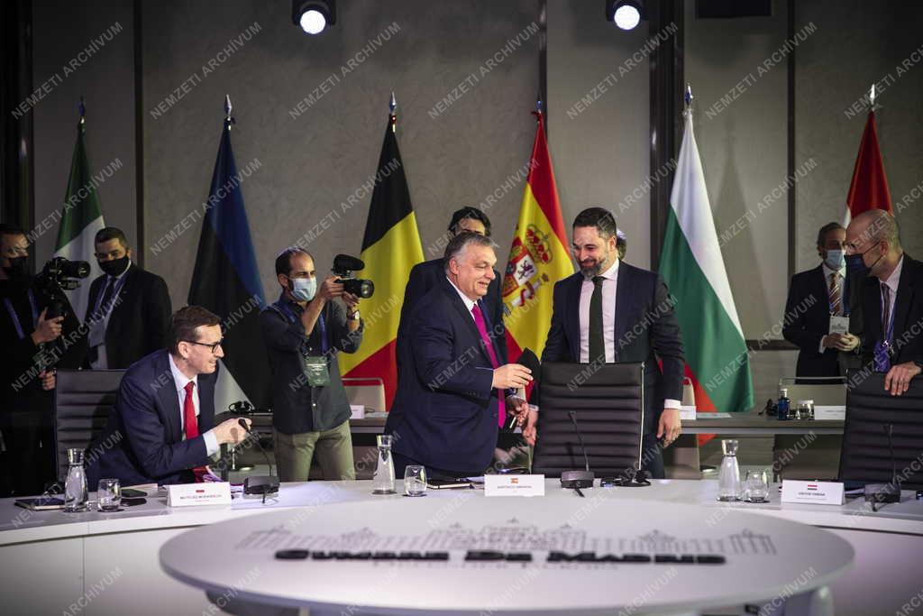 Orbán Viktor Madridban
