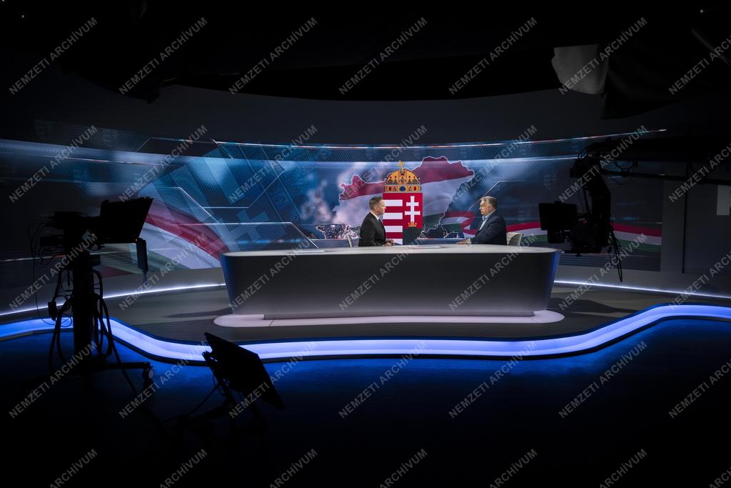 Orbán Viktor interjúja a TV2 Tények című műsorában