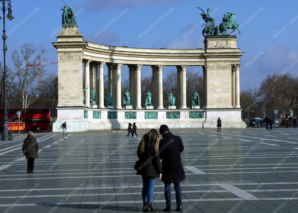 Városkép - Budapest - Hősök tere