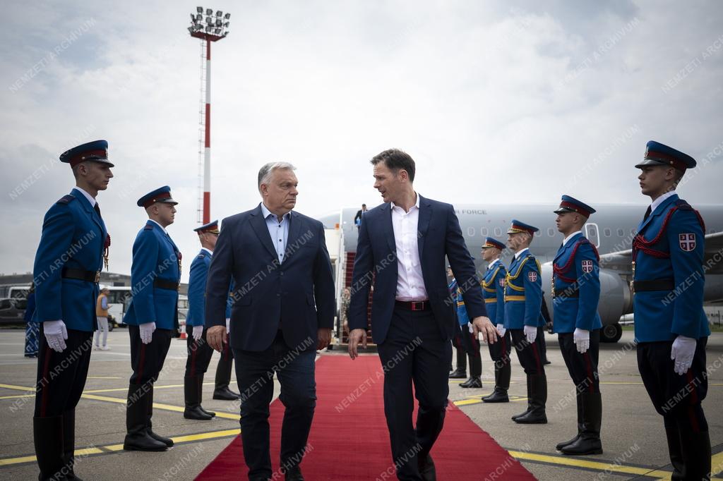 Orbán Viktor Belgrádban