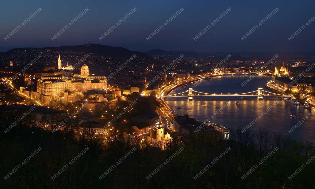 Budapest - A kivilágított főváros