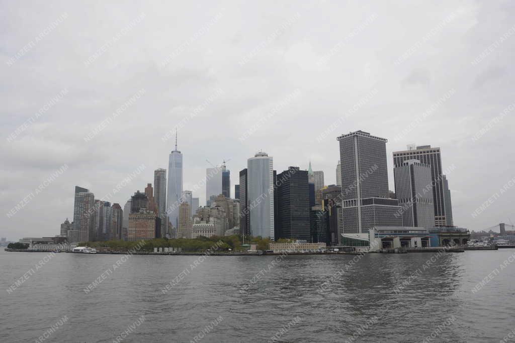 Városkép - New York - Kilátás Manhattanre