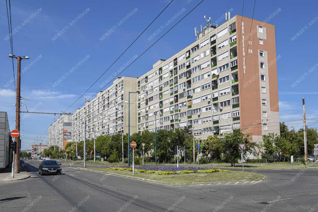 Városkép - Budapest - Füredi úti lakótelep
