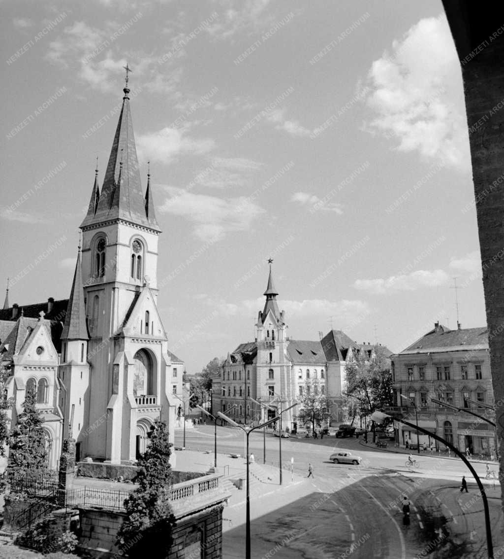 Városkép - Kaposvár - Kossuth tér