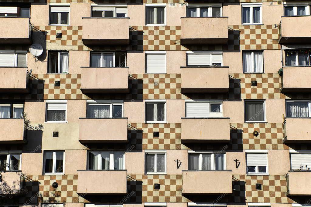 Városkép - Budapest - Tűzoltó utcai lakóház