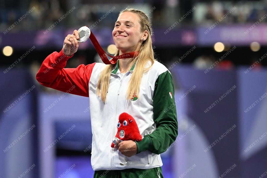 Párizs 2024 - Paralimpia - Ekler Luca ezüstérmes 400 méteren