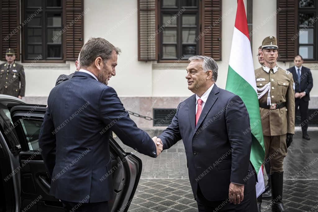 Orbán Viktor és Igor Matovic szlovák kormányfő találkozója