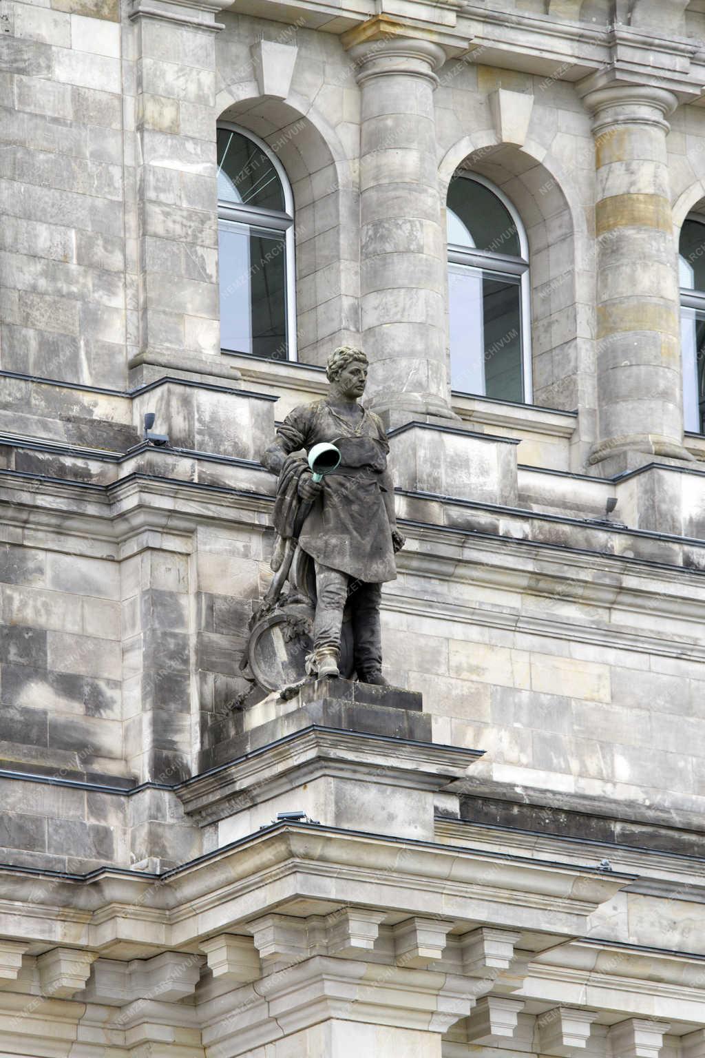 Városkép - Berlin - A Reichstag épülete 