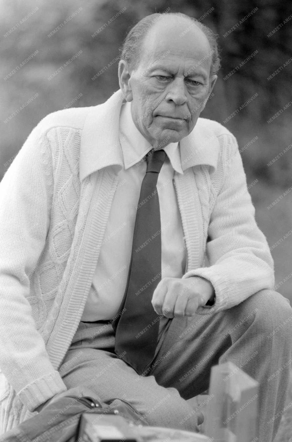 Kultúra - Filmforgatás - Interjú Örkény Istvánnal