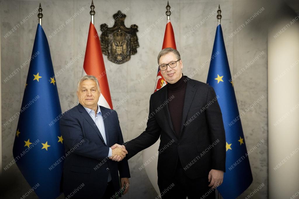 Orbán Viktor Belgrádban